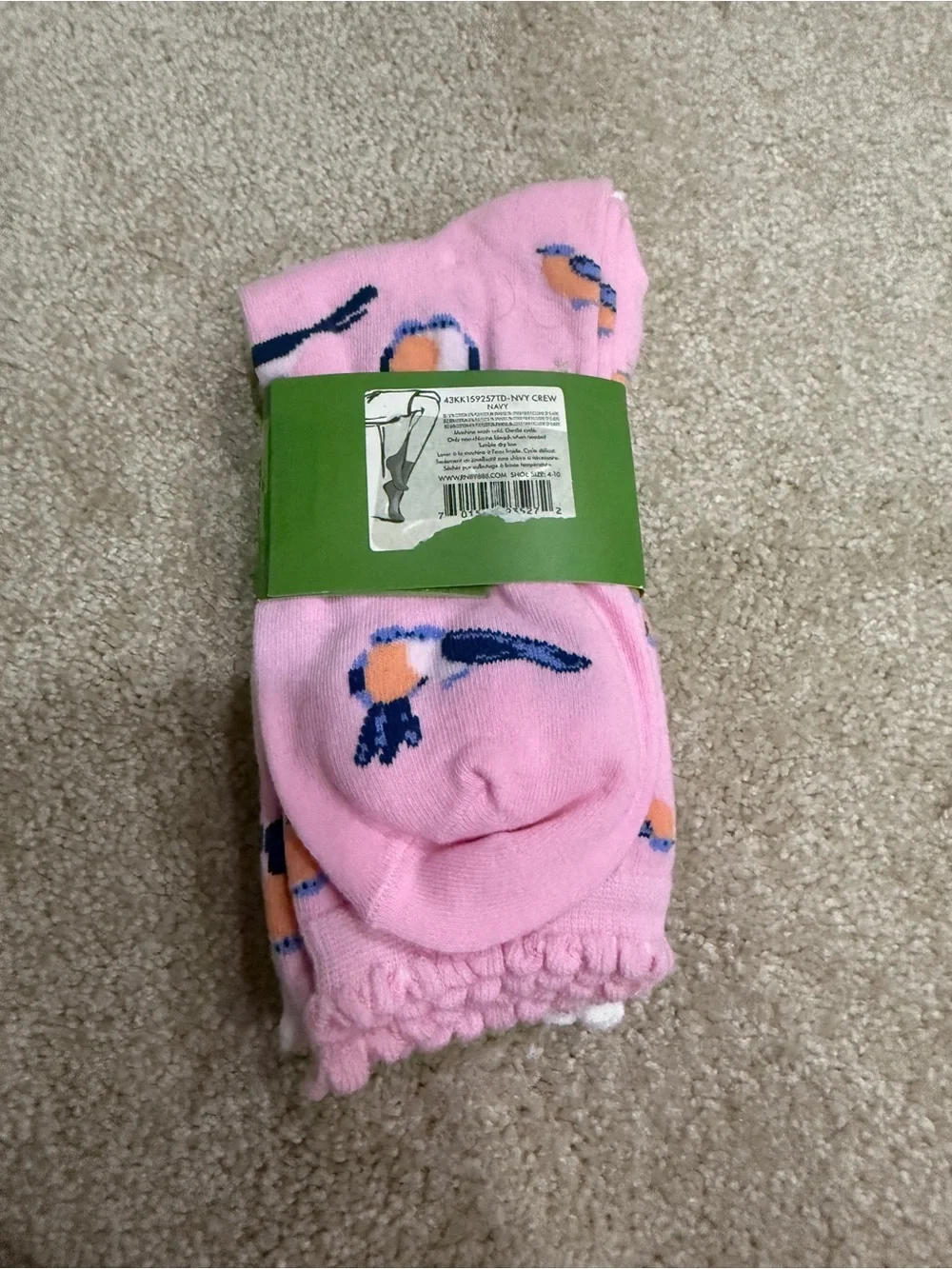 NWT Kate Spade 2 pair crew socks